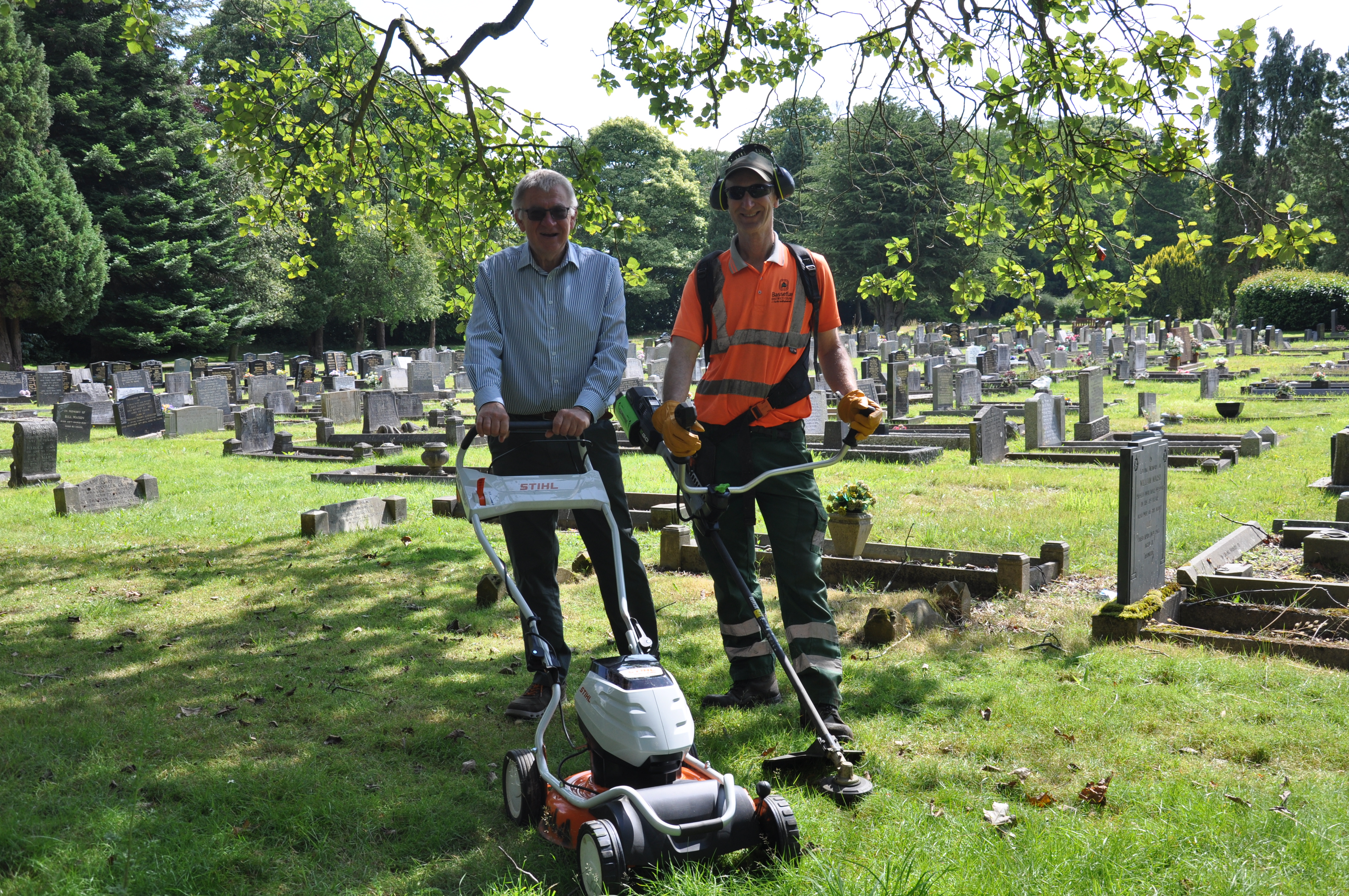 New environmentally friendly equipment on its way to Retford Cemetery