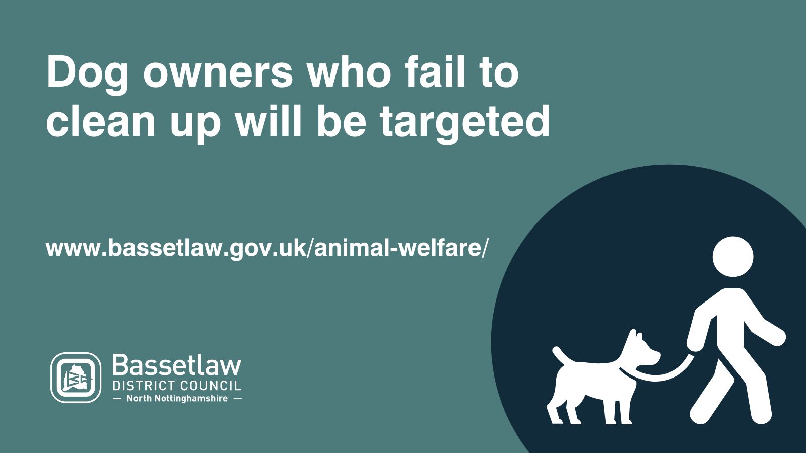 Dog owners who fail to clean up will be targeted