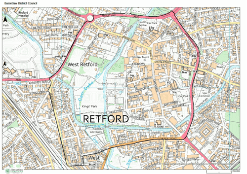 Retford Town Centre PSPO Designated Area