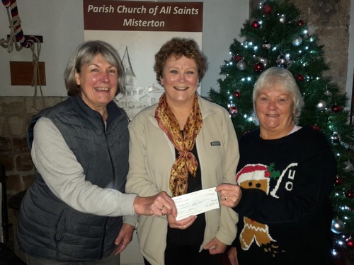 Left to Right: Sue Pearce, Churchwarden, Hazel Brand and Hazel Duffner