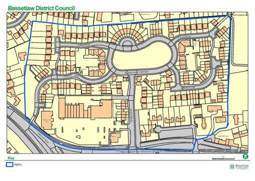 Gateford PSPO Map