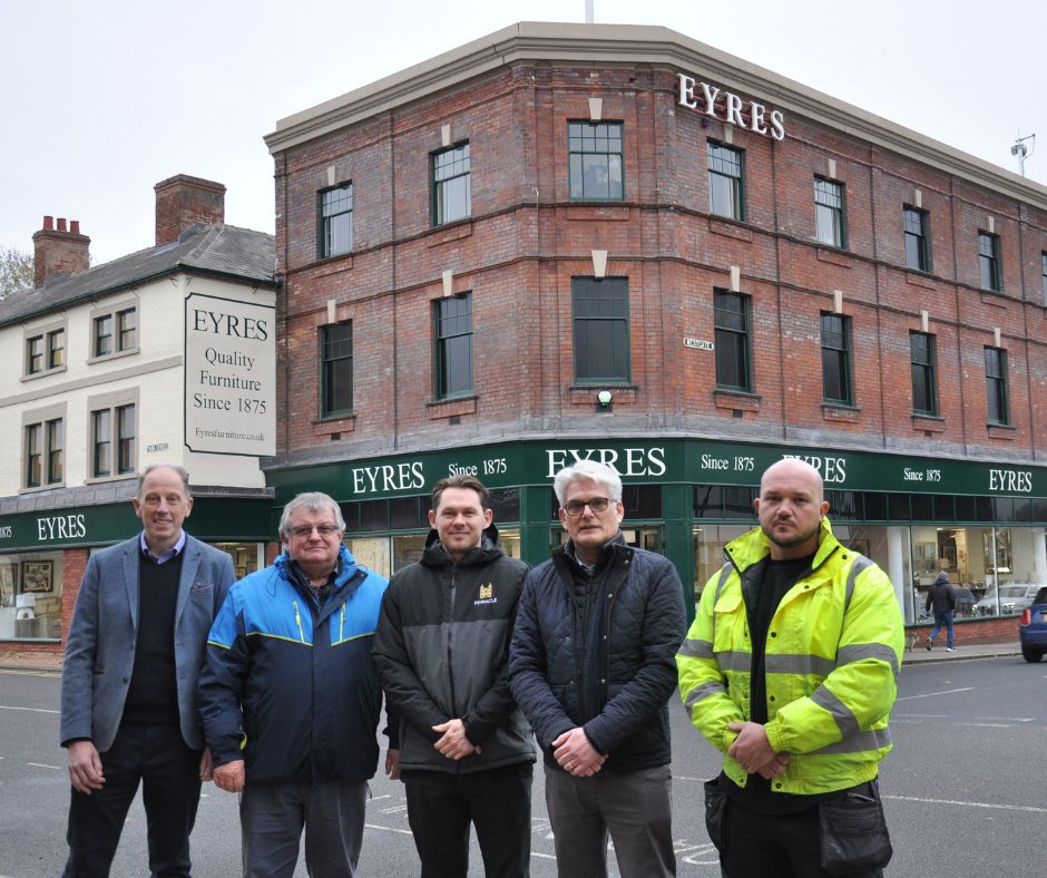 Historic shopfront of Worksop business given new lease of life with funding from The National Lottery Heritage Fund and Bassetlaw District Council