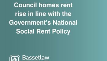 Council homes rent rise in line with the Government’s National Social Rent Policy