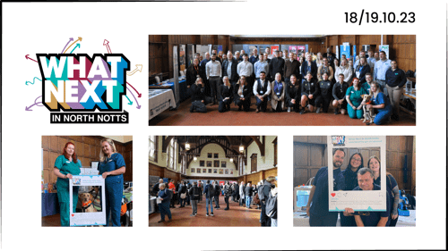 Students and Exhibitors at WhatNext - October 2023