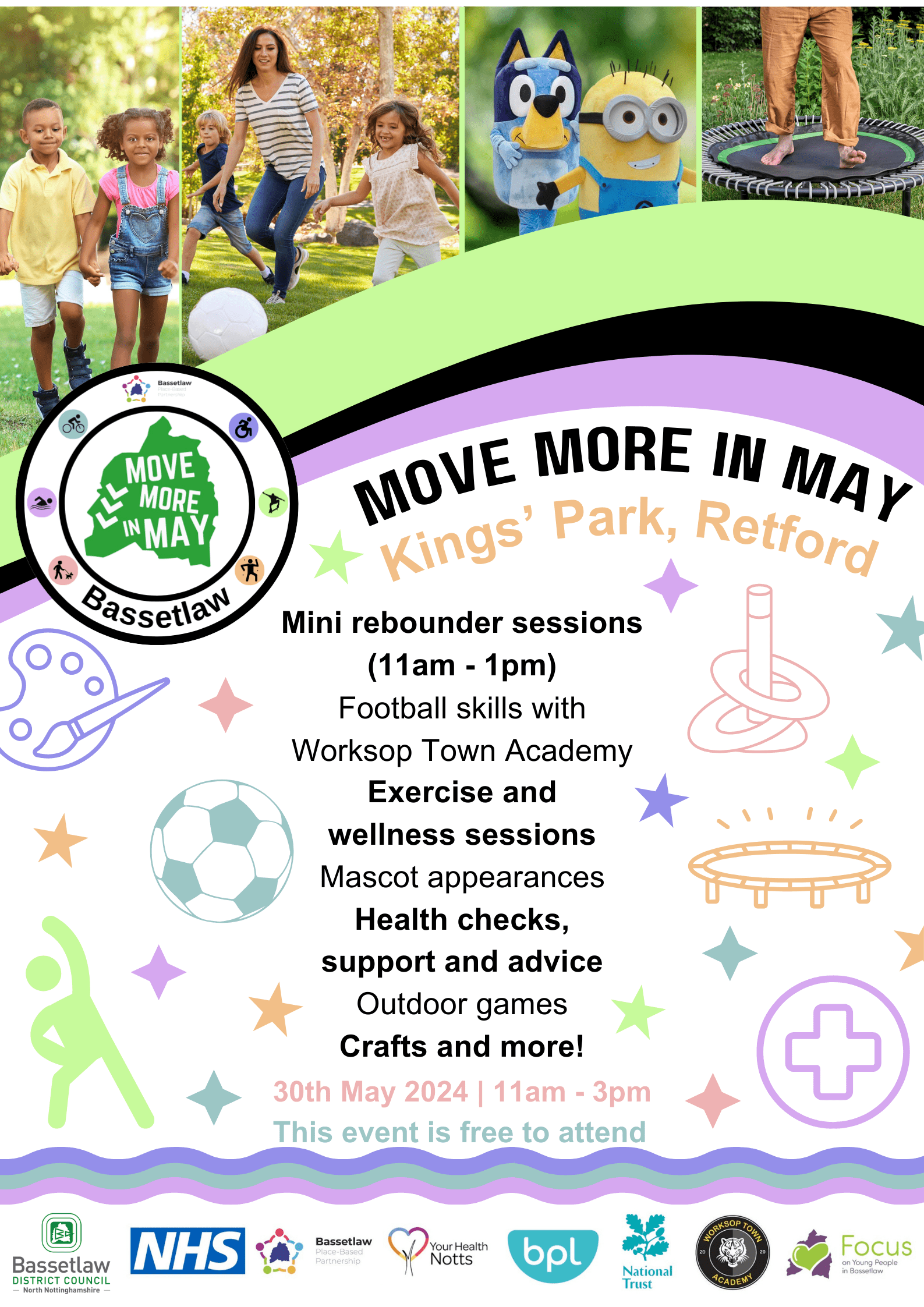 Move More in May comes to Kings Park!