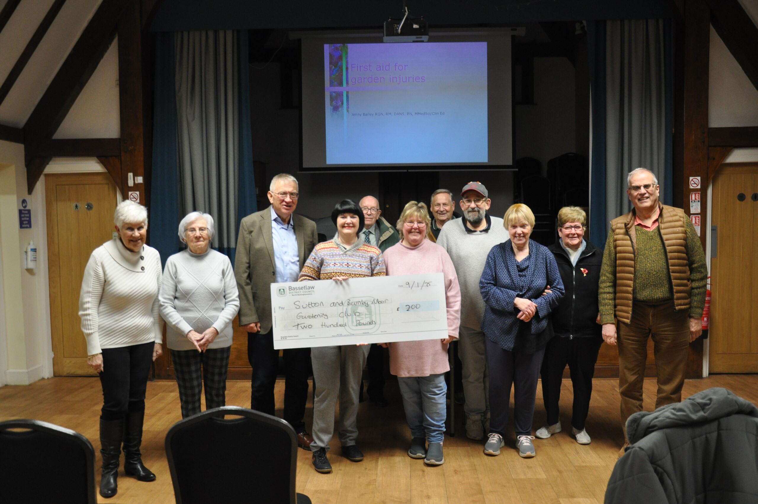 Funding to help a Gardening Club