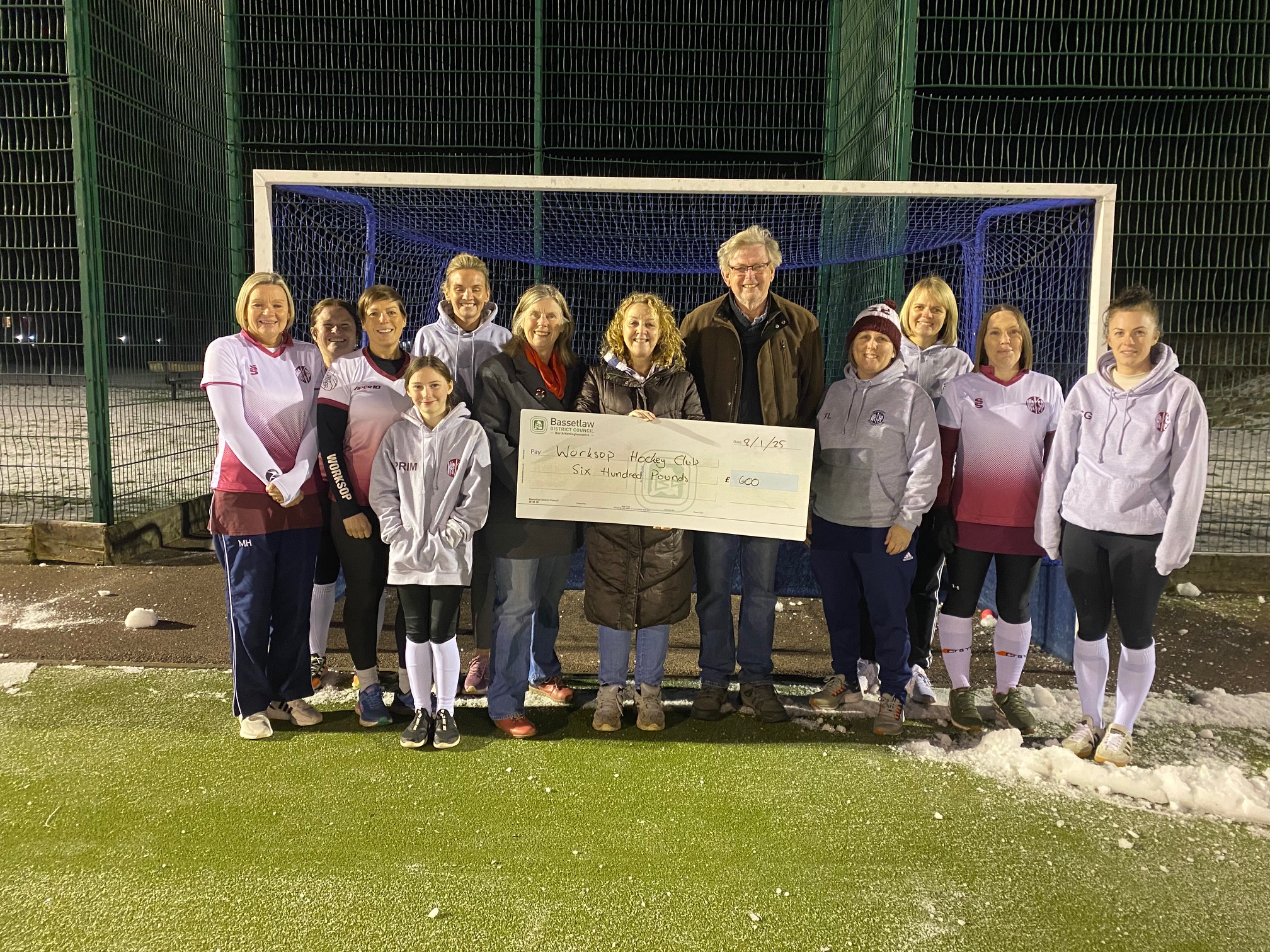 Funding helps hockey club