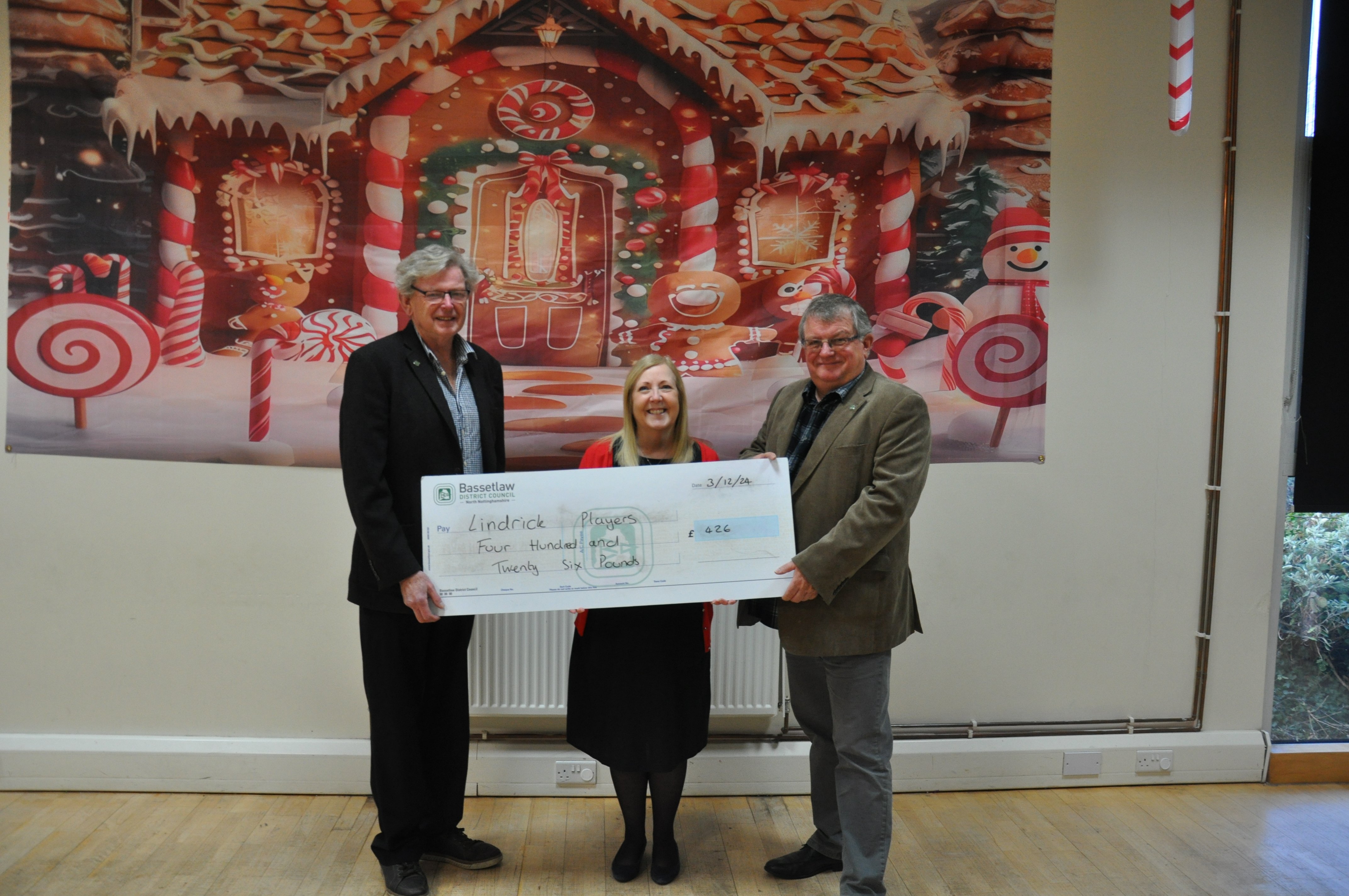 Funding towards local dramatic society in Carlton in Lindrick