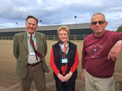 Charles Adams, Hazel Brand and Andrew Stennett