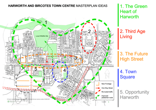 Harworth and Bircotes Town Centre Masterplan Ideas