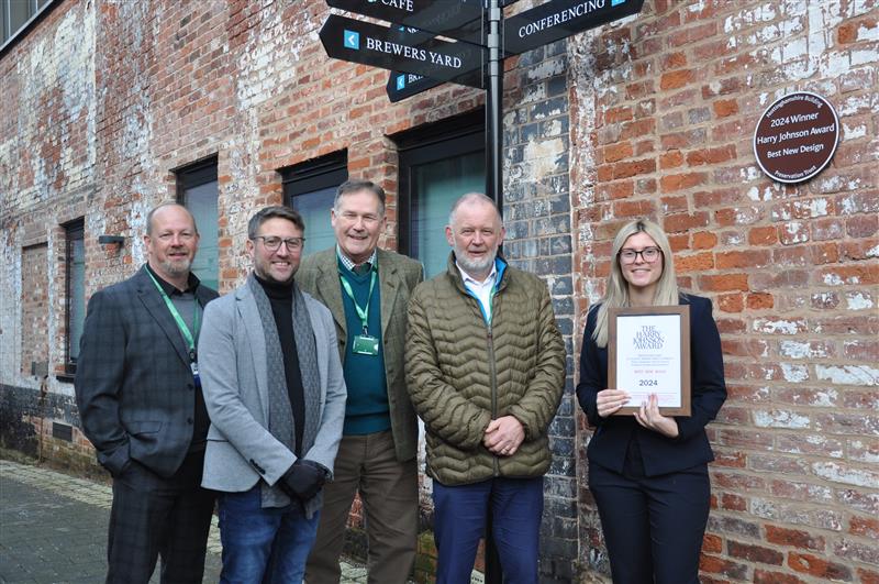 Worksop’s Middletons Yard picks up Best New Design Award